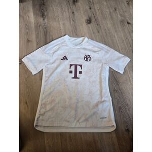 Adidas FC Bayern Munich Youth Harry Kane #9 Jersey – Cream Floral